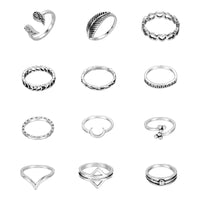 Cross-border New European And American Fashion Personality Ring Set