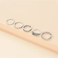 Cross-border New European And American Fashion Personality Ring Set