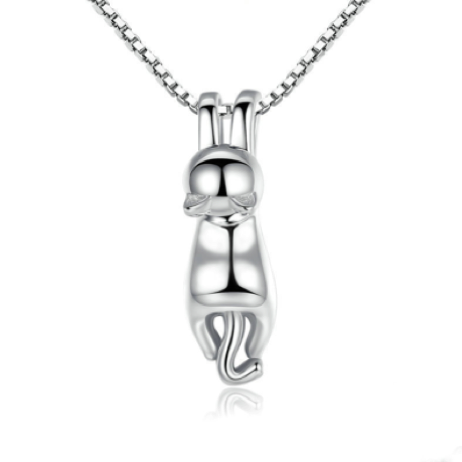 "Love Mommy" Cat Necklace