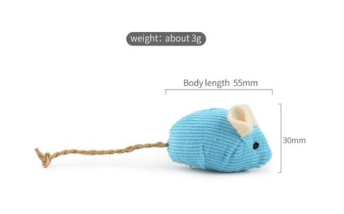 6pcs Catnip Mouse