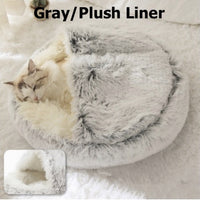 2-in-1 Nesting Cat Bed