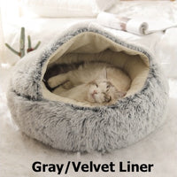 2-in-1 Nesting Cat Bed