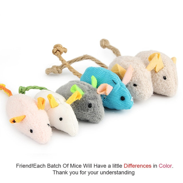 6pcs Catnip Mouse