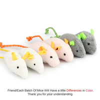 6pcs Catnip Mouse