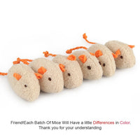 6pcs Catnip Mouse